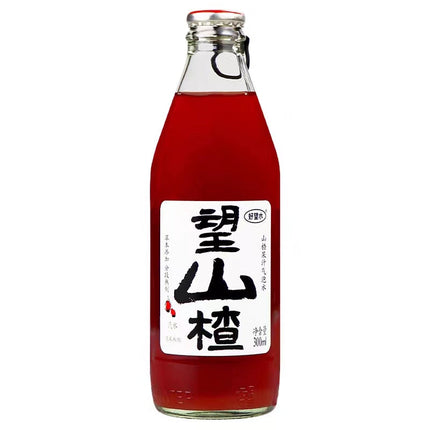 HAOWANG SHUIWANG HAWTHORN CARBONATED DRINK 24/300ML (CHINA) (GLASS)