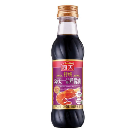 HADAY PREMIUM SEASONED SOY SAUCE 12/500ML (GLASS)