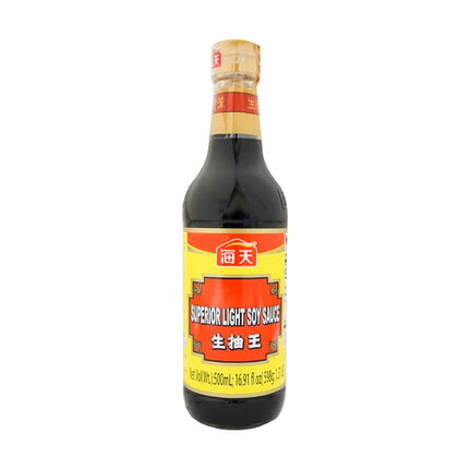 HAITIAN SODIUM SOY SAUCE 12/500ML (GLASS)