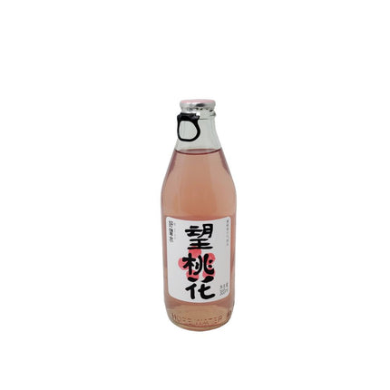 HAOWANG SHUIWANG PEACH CARBONATED DRINK 24/300ML (CHINA) (GLASS)
