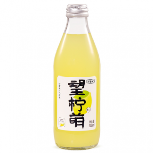 HAOWANG SHUIWANG LEMON CARBONATED DRINK 24/300ML (CHINA) (GLASS)