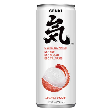 GENKI FOREST SPRK WATER LYCHEE FIZZY 4PK/6CANS/330ML (CHINA)