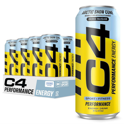C4 ENERGY DRINK ARCTIC SNOW CONE 12/16OZ