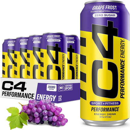 C4 ENERGY DRINK PURPLE FROST 12/16OZ
