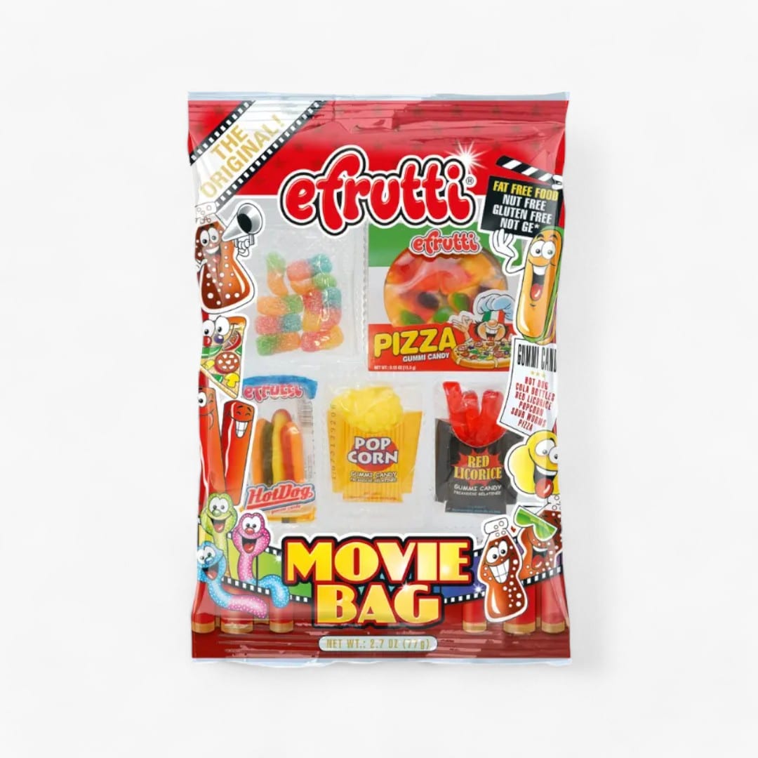 Efrutti Gummies Movie Bag 12/2.7Oz