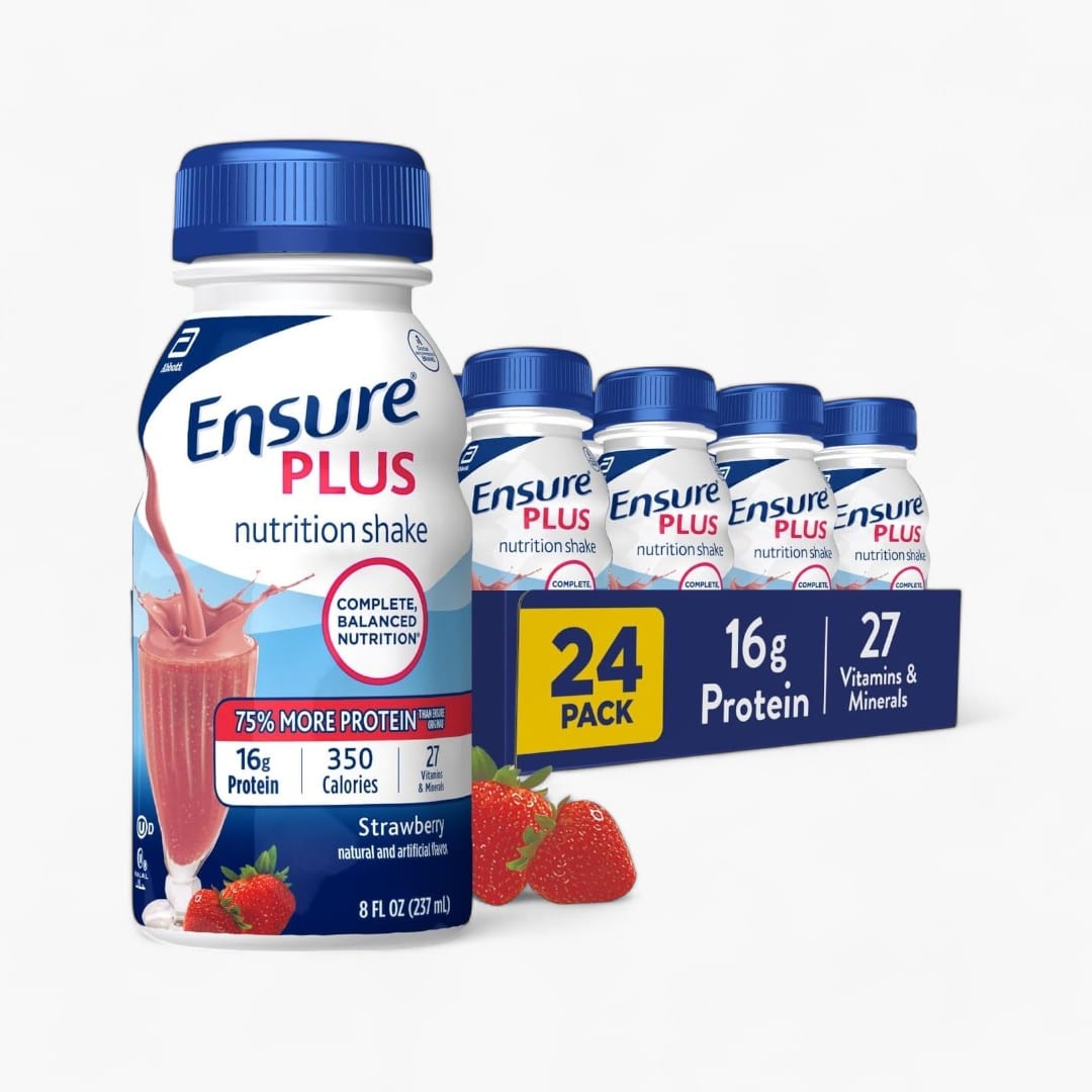 Ensure Regular Strawberry Bottle 24/8Oz