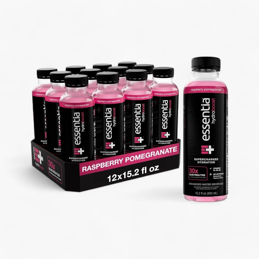 Essentia Hydroboost Raspberry Pomegrante 12/15.2Oz