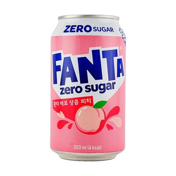 FANTA ZERO FRESH PEACH 24/350ML (KOREA)