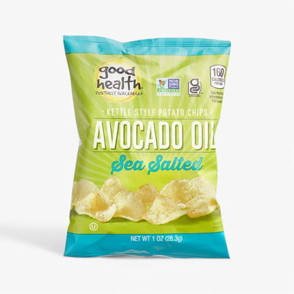 GOOD HEALTH AVOCADO PROTEIN CHIPS30/1OZ SEA SALT