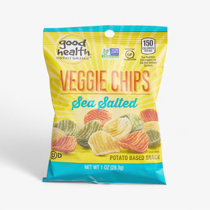 GOOD HEALTH VEGGIE CHIPS 24/1OZ SEA SALT