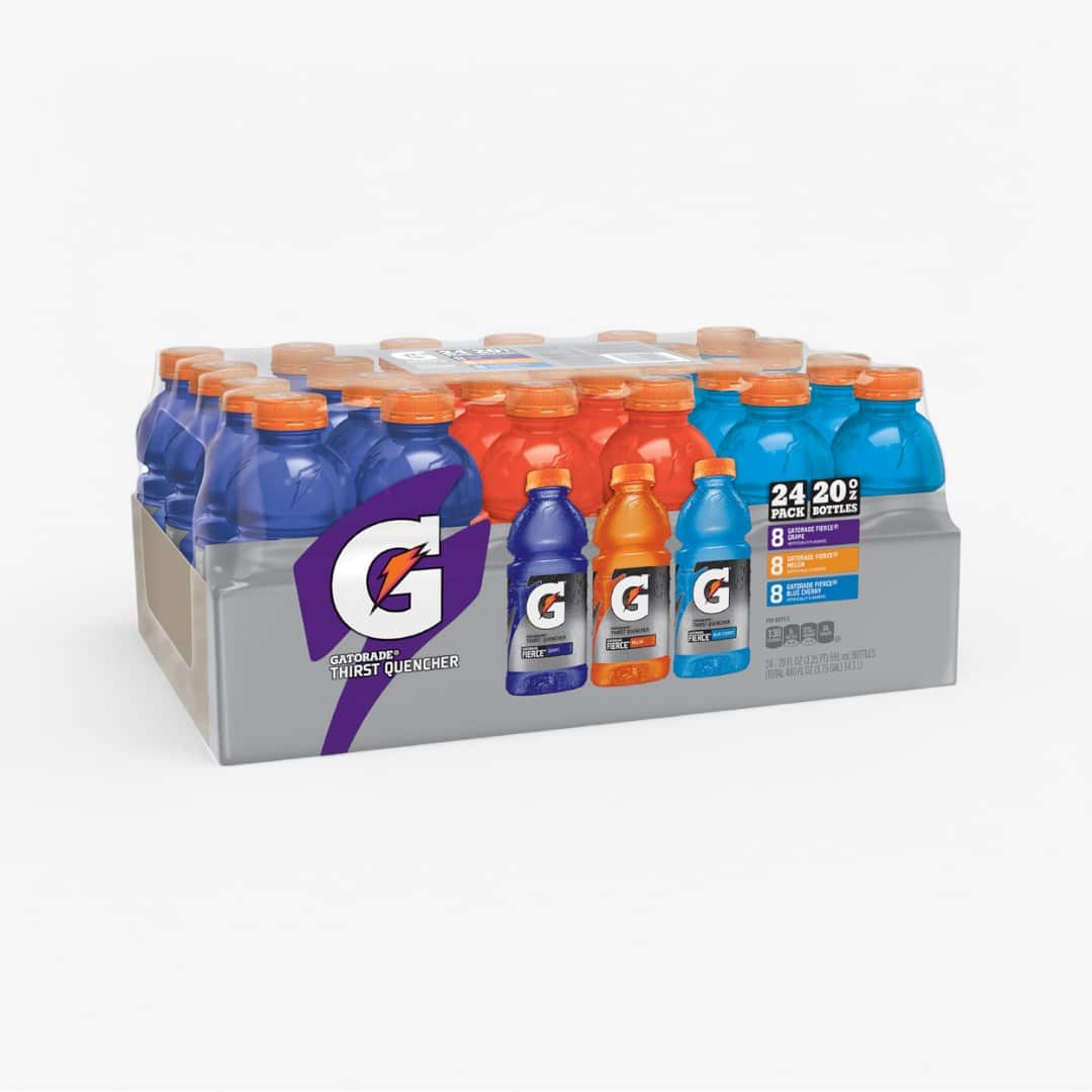 Gatorade Fierce Variety Pack 24 X 20 Oz