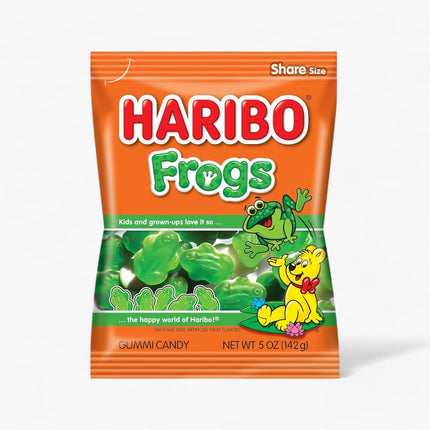 HARIBO GUMMIES FROGS 12/5OZ
