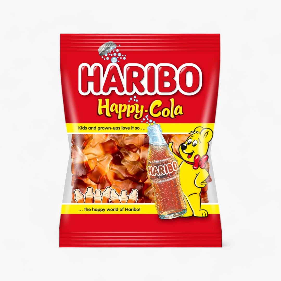 Haribo Gummies Happy Cola 12/5Oz