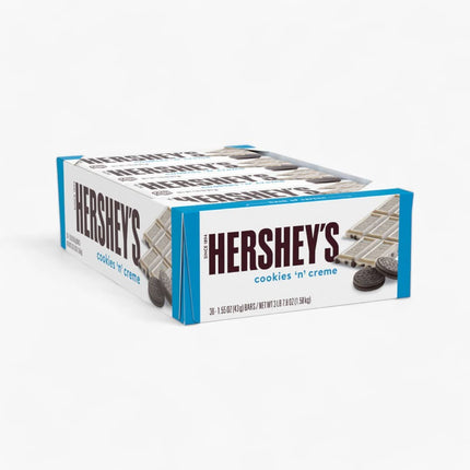 HERSHEYS COOKIES N CREME 12/36CT/1.55OZ