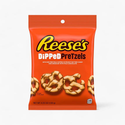 HERSHEYS REESES DIPPED PRETZELS PEG BAG (12/4.25OZ)