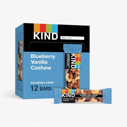 KIND PROTEIN BARS 12/1.4OZ BLUEBERRY VANILLA CASHEW