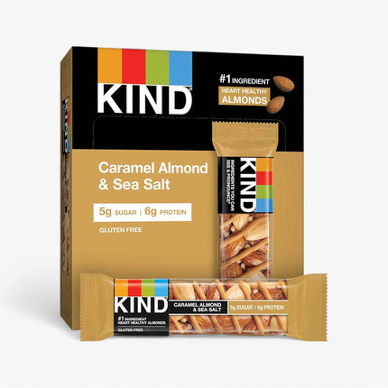 KIND PROTEIN BARS 12/1.4OZ CARAMEL ALMOND SEA SALT