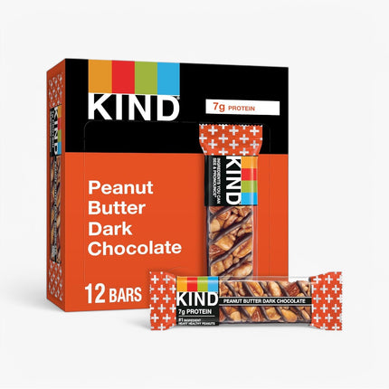 KIND PROTEIN BARS 12/1.4OZ PEANUT BUTTER DARK CHOC