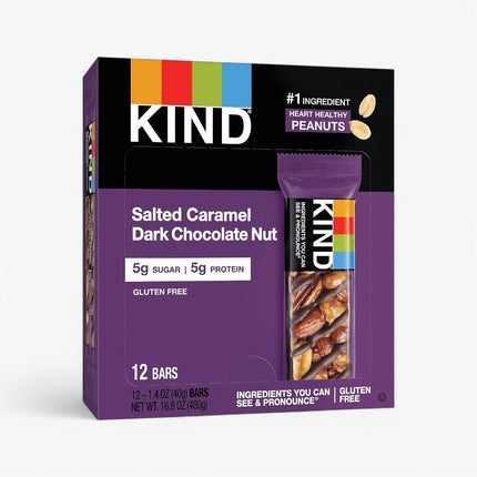 KIND PROTEIN BARS 12/1.4OZ SALTED CARAMEL & DARK CHOC NUT