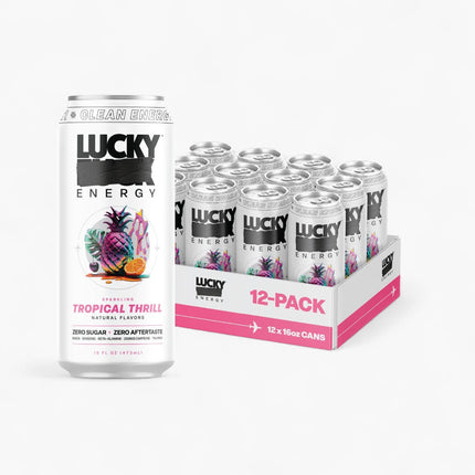 LUCKY ENERGY DRINK 12/16OZ TROPICAL THRILL
