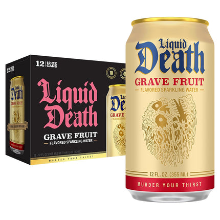 LIQUID DEATH GRAVE FRUIT 24/12OZ