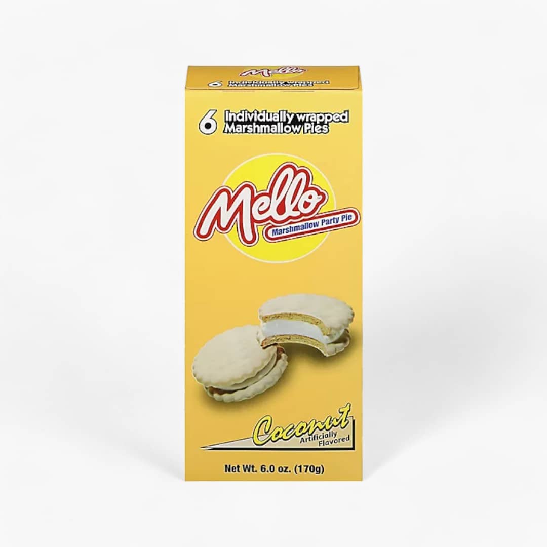 Mello Pies Coconut 12/6Ct