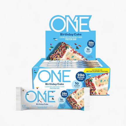 ONE PROTEIN BAR 12/60G BIRTHDAY CAKE