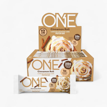 ONE PROTEIN BAR 12/60G CINNAMON ROLL