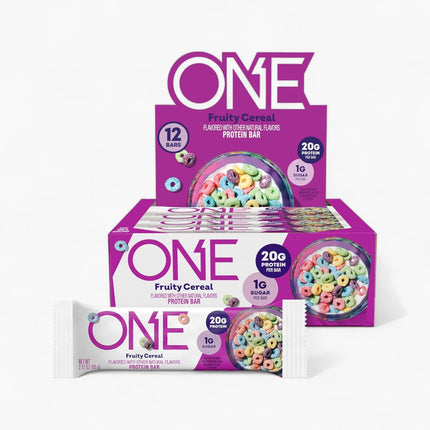 ONE PROTEIN BAR 12/60G FRUITY CEREAL