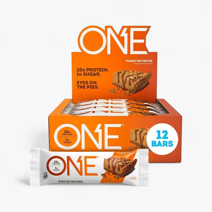 ONE PROTEIN BAR 12/60G PEANUT BUTTER PIE