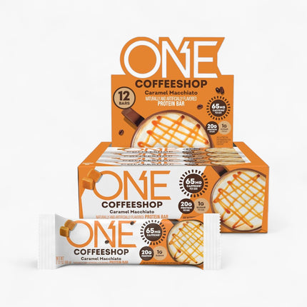 ONE PROTEIN BAR 12/60G CARAMEL MACCHIATO