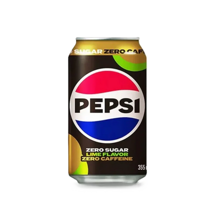 PEPSI ZERO SUGAR LIME ZERO CAFFEINE 24/355ML (KOREA)