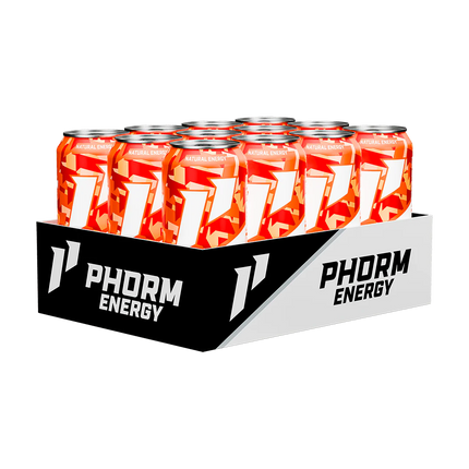 PHORM ENERGY ORANGE FURY 12 X 16OZ