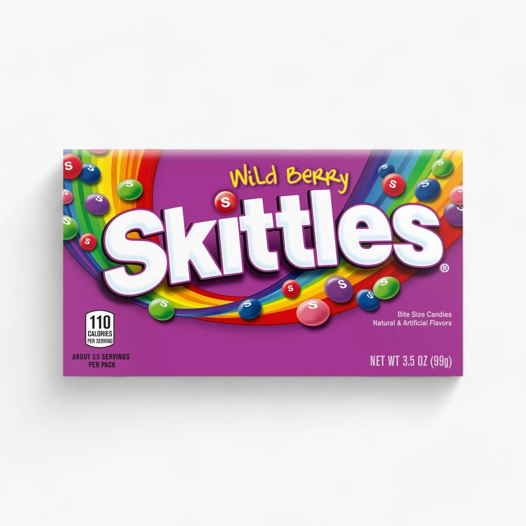 Skittles Wild Berry Theater Box 12/3.5Oz