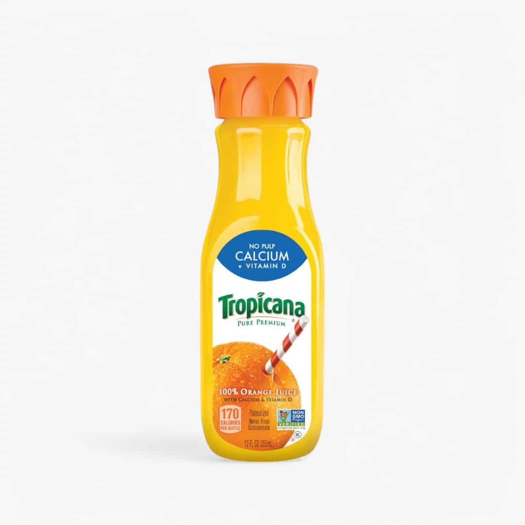 Tropicana Orange With Calcium 12 Oz X 12