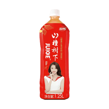 HAWTHORN JUICE & PULP DRINK 6/1.25L (CHINA)