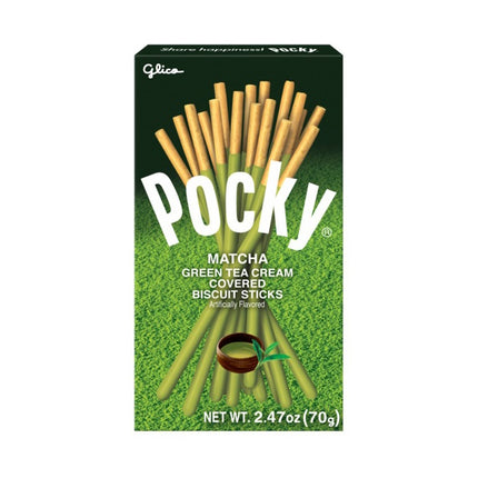 GLICO POCKY MATCHA GREEN TEA 10/2.47OZ