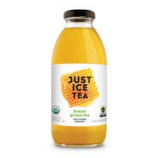 Just Ice Tea Honey Green Tea 12/16OZ