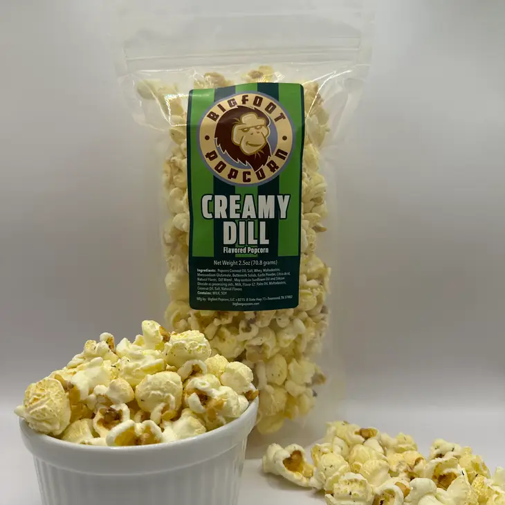 Bigfoot Popcorn Creamy Dill (Gluten-Free)