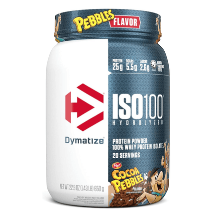 Dymatize Iso 100 Protein Powder Cocoa Pebbles 20 SRV