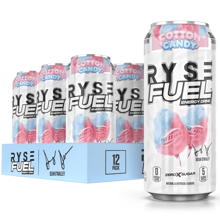 RYSE Fuel Energy Drink Cotton Candy 12/16OZ