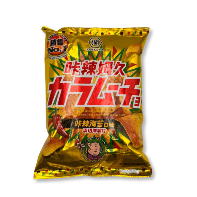 Koikeya Spicy Seaweed Potato Chips 10/58.5g (TAIWAN)