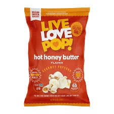 Live Love Pop Hot Honey Butter Popcorn 24/1OZ