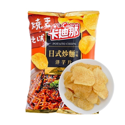 L.H Cadina Potato Chips Japanese Yakisoba 12/75g (TAIWAN)