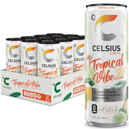 Celsius Tropical Vibe 12/12OZ