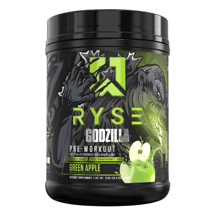 Ryse Godzilla Pre-Workout Powder - 20/40 SRV. - Green Apple
