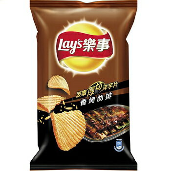 Lay's Smoked Pork BBQ Ribs 59.5g/12CT (TAIWAN)