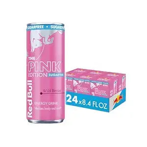 RED BULL - PINK SUGAR FREE 24/8OZ