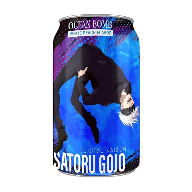 Ocean Bomb Jujutsu Kaisen Sparkling Water White Peach 24/330mL (CHINA)