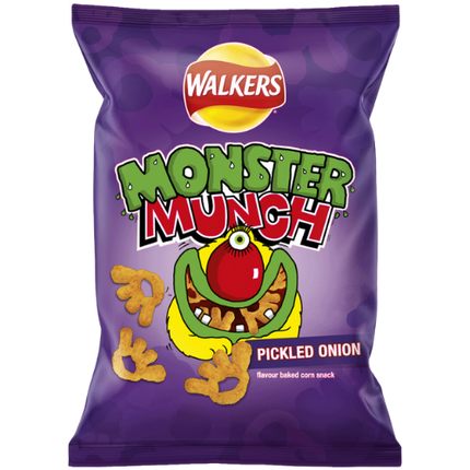 Walker's Monster Munch Pickled Onion 35/1.4OZ (UK)